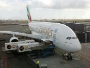 Med Emirates A380 til Bangkok via Dubai