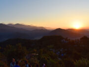 Besøg ved Sarangkot – solopgang over Himalaya