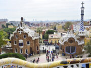 Besøg i Park Güell i Barcelona
